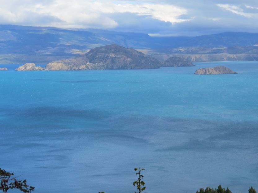 ice-blue lakes, Carretera Austral, Chile