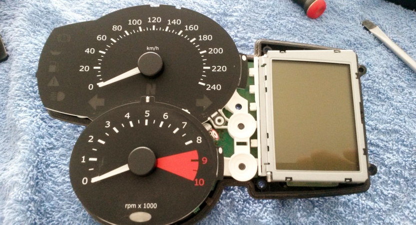 Plastic Speedometer Tachometer Gauge Case For BMW F800GS
